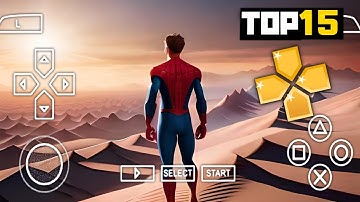 Top 15 PPSSPP Super Hero Games On Android  2023 HD || Marvel Games On PSP