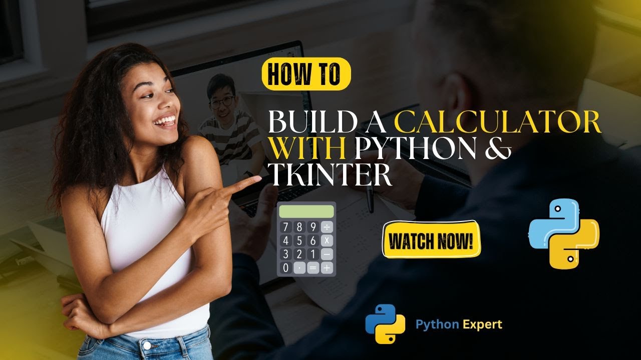 Build a Calculator with Python & Tkinter | Step-by-Step GUI Tutorial ...