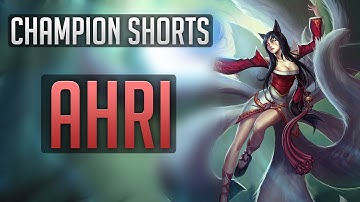 Champion Shorts: Ahri (Build, runes, masteries, tips)