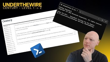 Under The Wire: Century Level 1 – PowerShell CTF