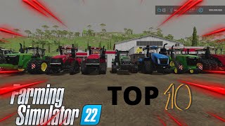 TOP 10 DES TRACTEUR LES PLUS PUISSANT DE (FARMING SIMULATOR 22) /NON MOD/ PS5 screenshot 5