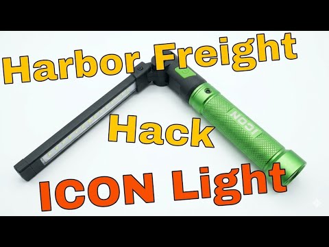 Harbor Freight ICON Light (Hack) #harborfreight #icon