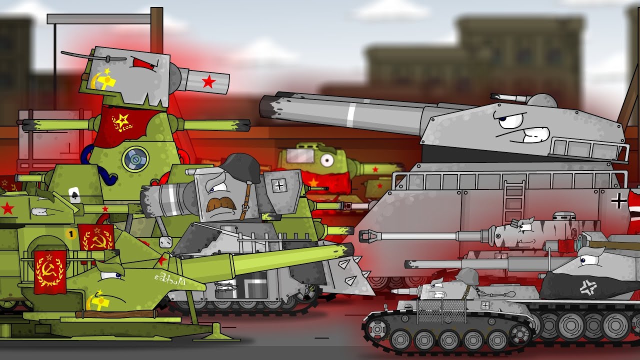 All episodes: KV-44 vs Monsters - cartoons about tanks - YouTube