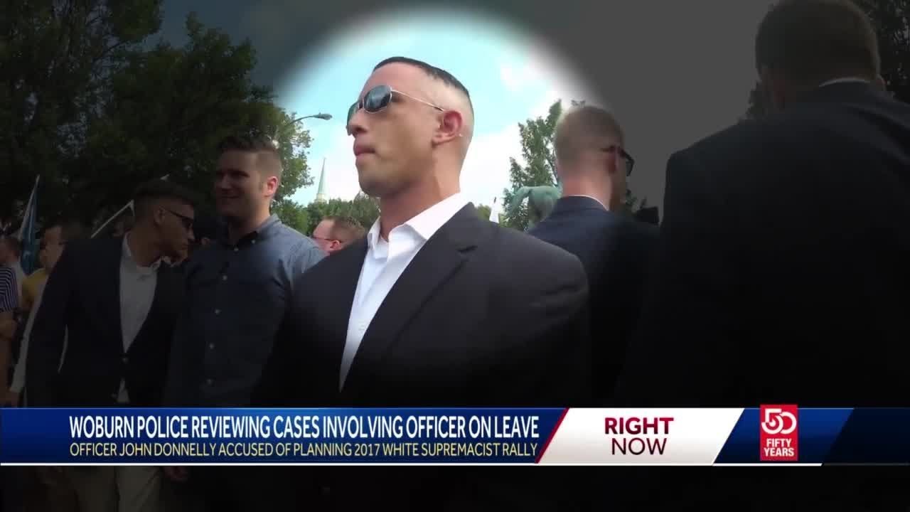 DA Cases involving Woburn officer on leave under review YouTube