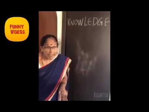 Try Not To Laugh - Funny Teacher Spelling - YouTube