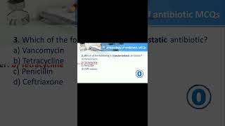 Antibiotics Mcqs  Most Important Questions For Pharmacy U0026 Medical Exams  mcq quiz