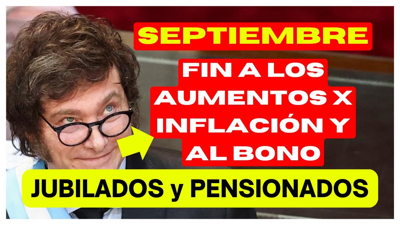 🛑 ATENCIÓN NUEVO BONO y AUMENTO para SEPTIEMBRE 2024 👉 Para los ...