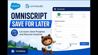 How to implement Save for Later in Omniscripts