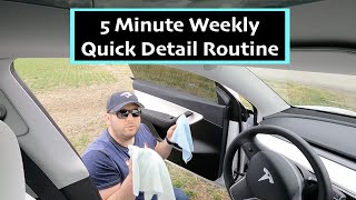 Cleaning the Model Y with White Interior