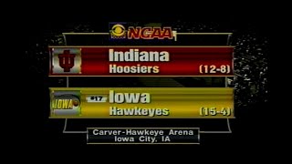 Information Indiana at #17 Iowa - 1/27/2001 - Full Game + Interviews Guide