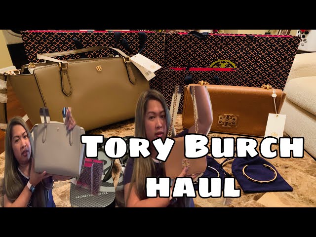 Tory Burch Emerson Medium Tote Bag with Zipper Inner
