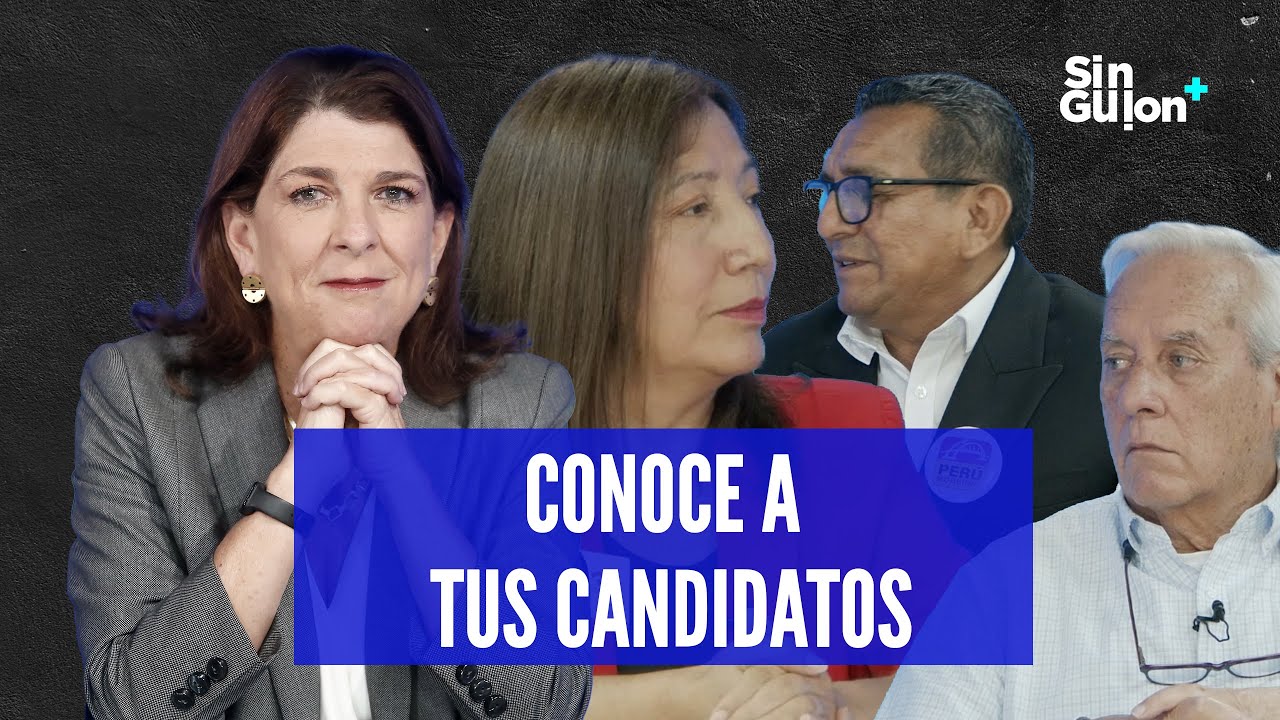 ROSA MARÍA PALACIOS Y CANDIDATOS DEL PARTIDO DEL BUEN GOBIERNO, COOPERACIÓN POPULAR Y PERÚ MODERNO