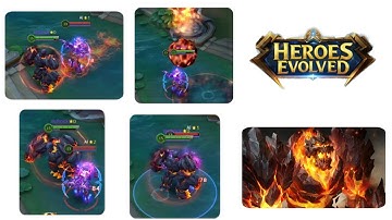 Burninator heroes evolved ability showcase