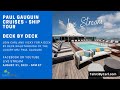 Paul Gauguin Cruise - Ship Tour - Deck by Deck with Tahiti by Carl