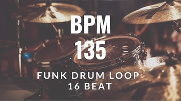 Funk DRUM LOOP - 135 BPM | 16 BEAT | 드럼비트 135