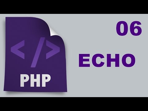 Php Tutorials in Urdu - 06 - Echo