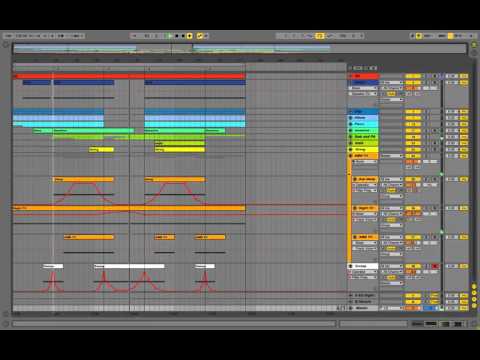 ABLETON LIVE 9 Deep house TEMPLATE Midnight 720p
