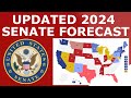 Updated 2024 senate map prediction may 2 2024