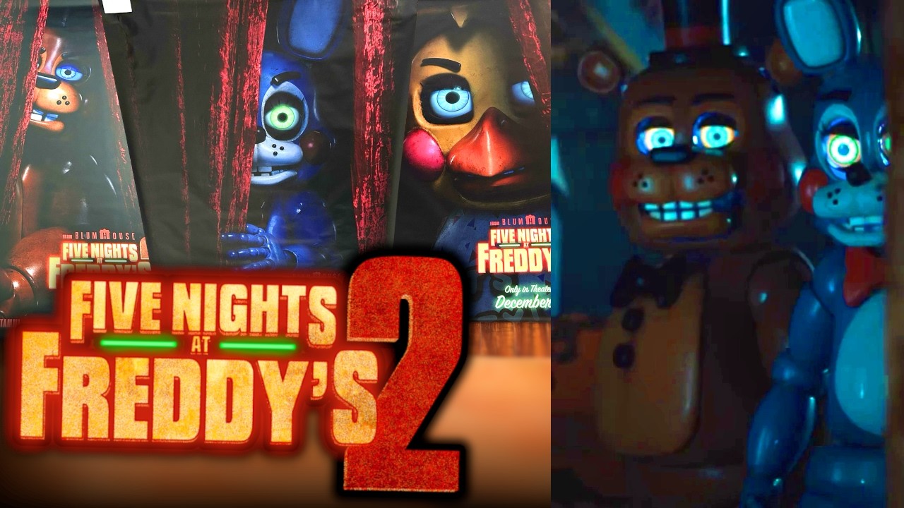 NEW FNAF 2 MOVIE FOOTAGE & POSTERS... (FNaF News) - YouTube