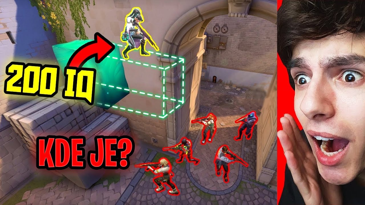 TOHLE JE 200 IQ?! – Reaguju na nejchytřejší VALORANT playe (Radiant analýza)