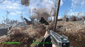 Fallout 4: lol @ Brotherhood of Steel (Vertibird tries to attack my base)