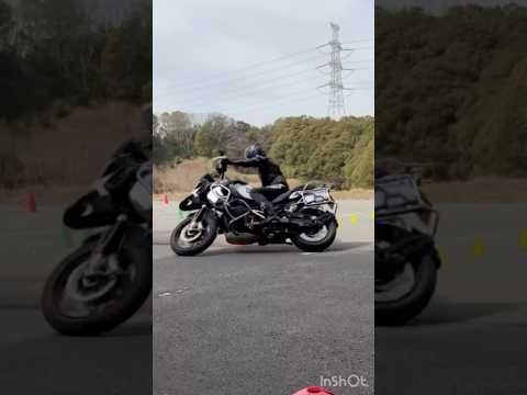 R1250GS Adventureでモトジムカーナ2026年2月in藍那②