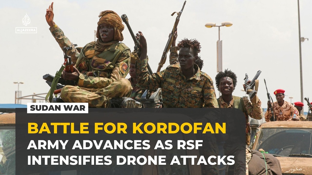 Sudan's army advances in North Kordofan as RSF drone attacks intensify