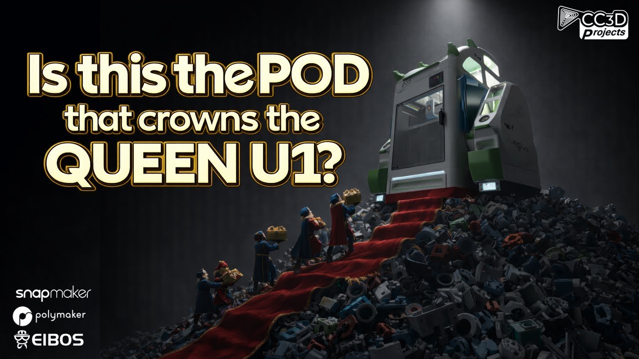 Крышка Snapmaker U1 (под) – Обновление проекта 🚀