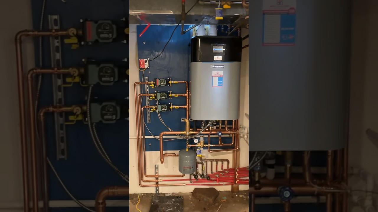 Another beautiful Weil McLain Eco-Tec 110 Series 2 combi ✓ #boiler #hvac  #shorts - YouTube