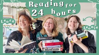 Reading for 24 hours✨ with @TheBookLeo & @leoraaileen