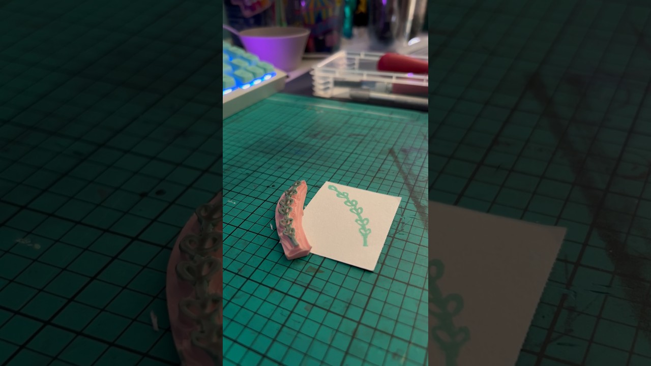 Little Sprig Rubber Stamp 