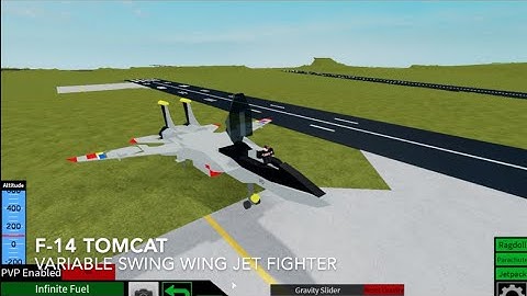 Roblox plane crazy f-14 tomcat showcase (reupload)