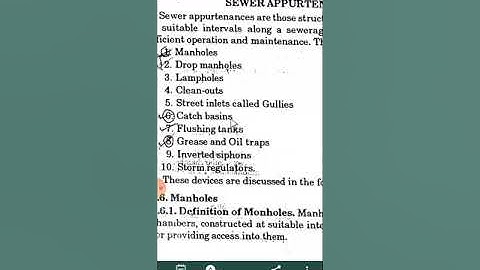 C-9 MWWE  Sewer Appurtenances- 16.9.2020