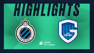 Club Brugge - KRC Genk hoogtepunten