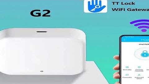 RAYKUBE G2 Gateway For TT Lock APP Bluetooth Smart Electronic Door Lock Wifi Adapter