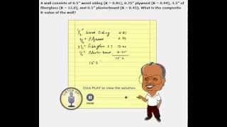 Information Composite Wall R-Values Problem # 1 News