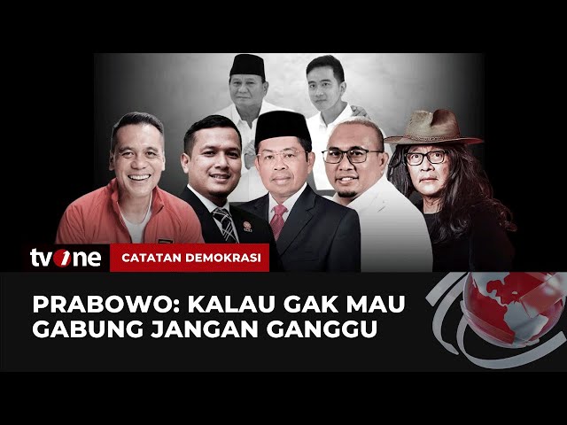 [FULL] Prabowo: Kalau Gak Mau Gabung Jangan Ganggu | Catatan Demokrasi tvOne class=