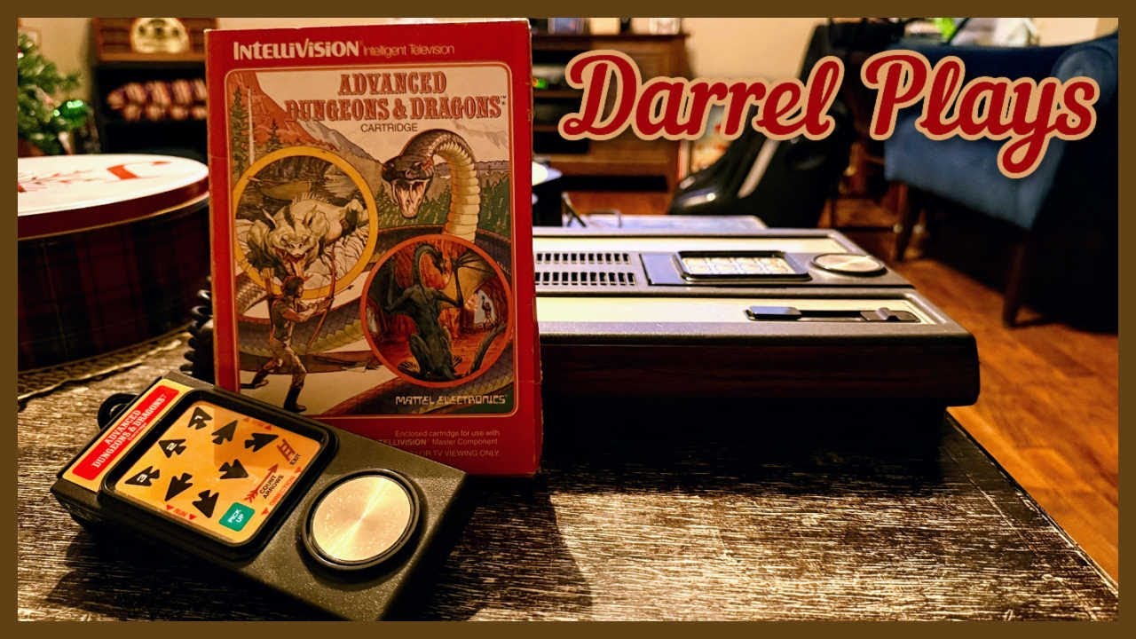 Даррел играет в Advanced Dungeons & Dragons на Intellivision 