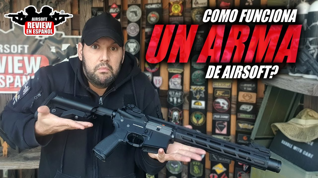 Como funciona un ARMA de AIRSOFT Empezando desde 0 💯 Principiantes