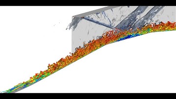 SBLI in a supersonic inlet
