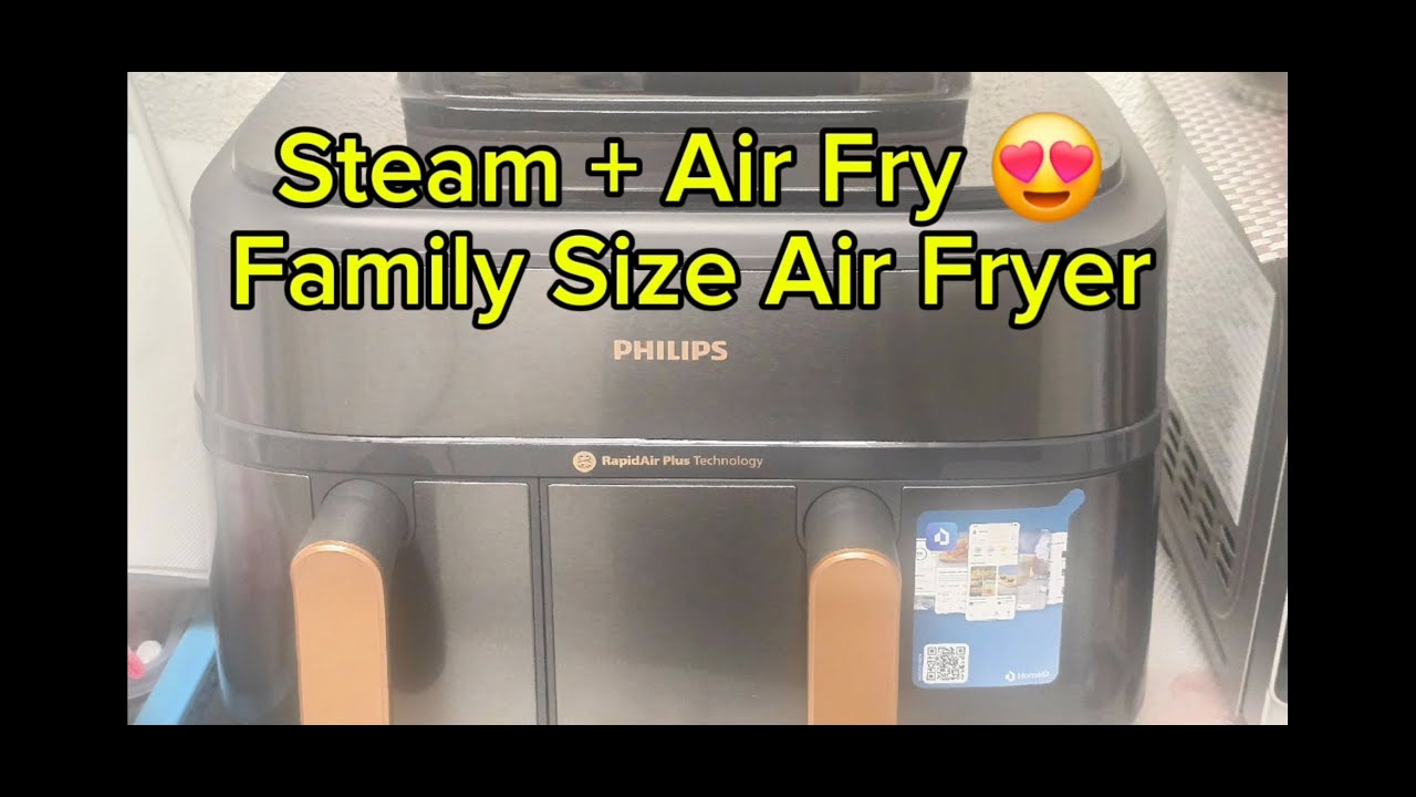 Family Cooking Made Easy 😍 | Philips Air Fryer 5000 with Steam | Full Unboxing