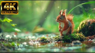Baby Animals 4K - Удивительный мир маленьких диких животных под расслабляющую музыку