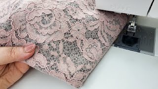 ⚡1 meter of lace made a beautiful blouse