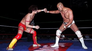Jun Akiyama vs Yohei Nakajima en Dragonmania XI en la Arena México.