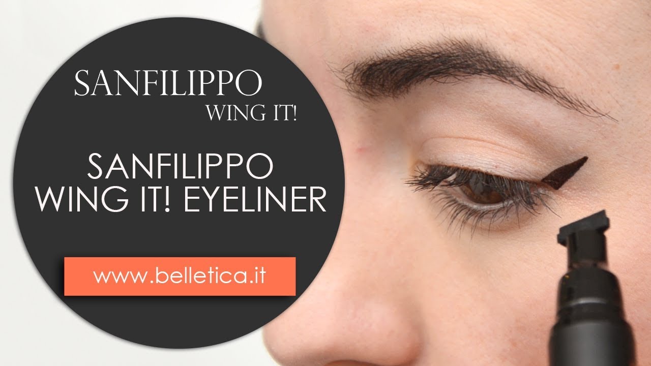 EYELINER WING IT STAMP, Eyeliner a timbro di San Filippo, solo su  Belletica.it - YouTube