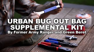 Urban Bug Out Bag Supplemental Kit | Gray Bearded Green Beret