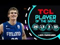 Lauri Markkanen Dominates with 26 Points & 13 Rebounds in Finland's EuroBasket Win 🇫🇮