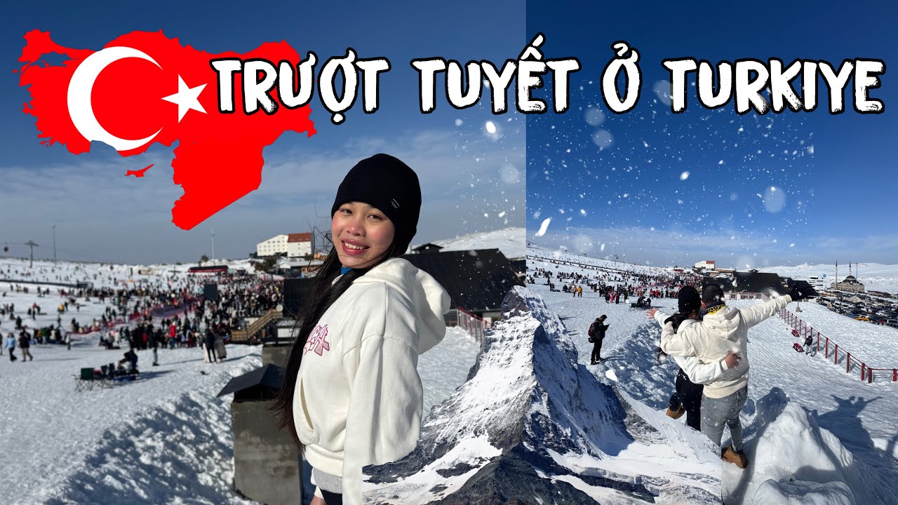 📍Впервые увидела СНЕЖНЫЕ ГОРЫ ❄️ в Кайсери, Турция🇹🇷, и они оказались еще красивее, чем я себе пр...