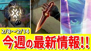 今週(2/8~2/14)の最新情報まとめ!《VCT 2026 シーズンカプセル・新エージェント》【 VALORANT ヴァロラント 】