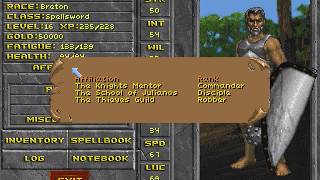 TES: Daggerfall "Early Demo Version" PC/DOS, 1995, Bethesda Softworks